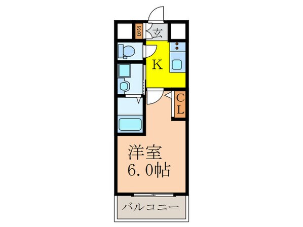 ｴｽﾘｰﾄﾞ新大阪ｸﾞﾗﾝｹﾞｰﾄｻｳｽ（405）の物件間取画像